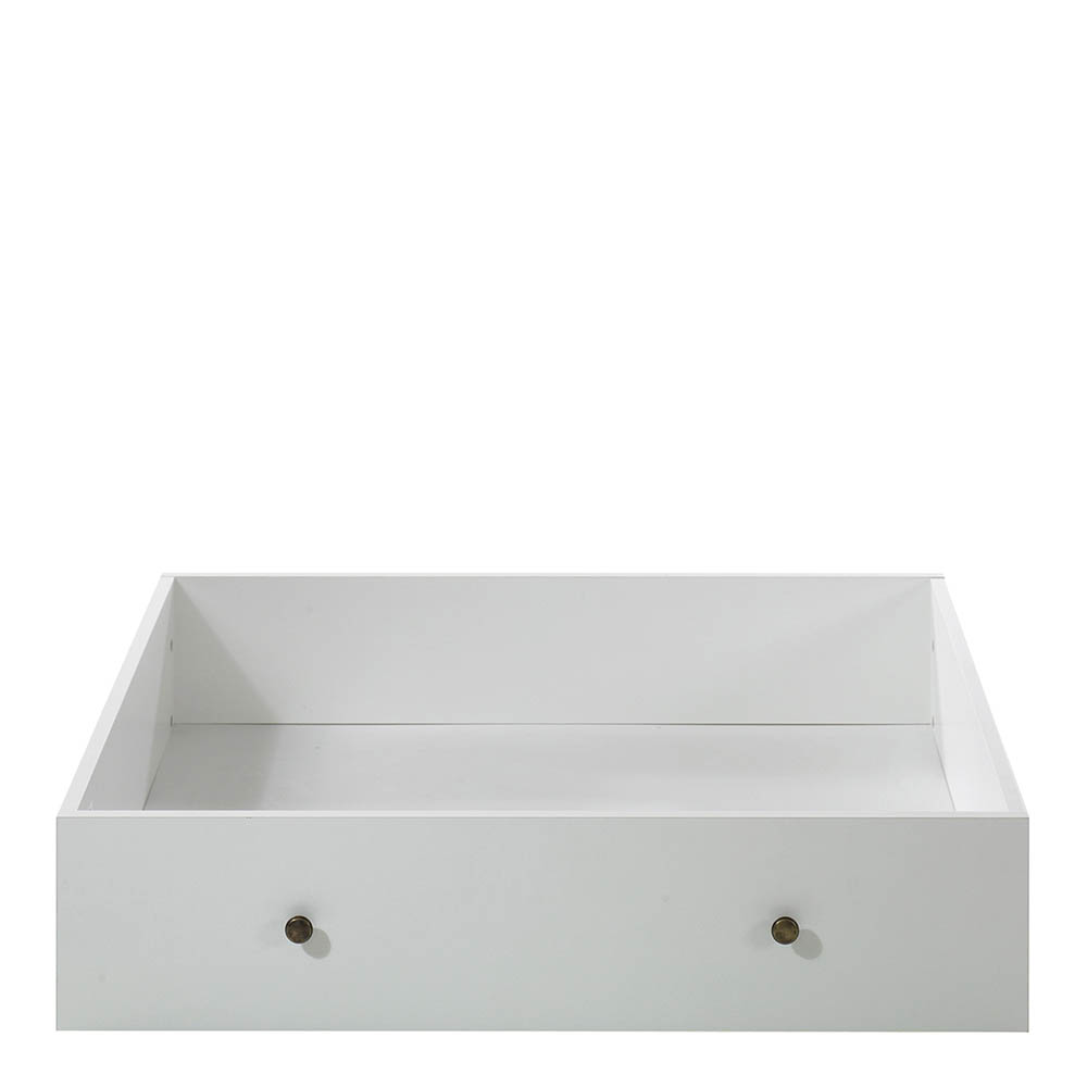 Underbed Storage Drawer for Single Bed White